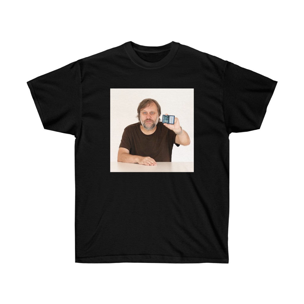 slavoj zizek cryptic command shirt